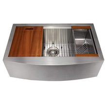 Load image into Gallery viewer, ZLINE 33&quot; Moritz Farmhouse Undermount Single Bowl Sink with Accessories