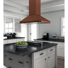 Load image into Gallery viewer, ZLINE 36&quot; Designer Series Copper Island Mount Range Hood