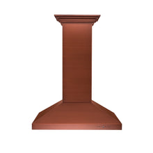 Load image into Gallery viewer, ZLINE 36&quot; Designer Series Copper Island Mount Range Hood