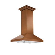 Load image into Gallery viewer, ZLINE 36&quot; Designer Series Copper Island Mount Range Hood