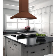 Load image into Gallery viewer, ZLINE 36&quot; Designer Series Copper Island Mount Range Hood