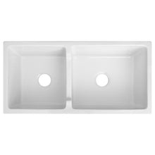 Load image into Gallery viewer, ZLINE 36&quot; Palermo Farmhouse Reversible Fireclay Sink in White Gloss