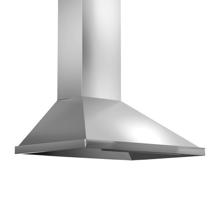 ZLINE Professional Convertible Vent Wall Mount Range Hood in Stainless Steel