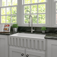 Load image into Gallery viewer, ZLINE 36&quot; Venice Farmhouse Reversible Fireclay Sink