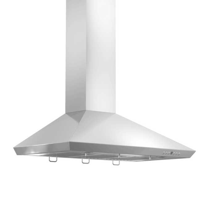 ZLINE Convertible Vent Wall Mount Range Hood in Stainless Steel