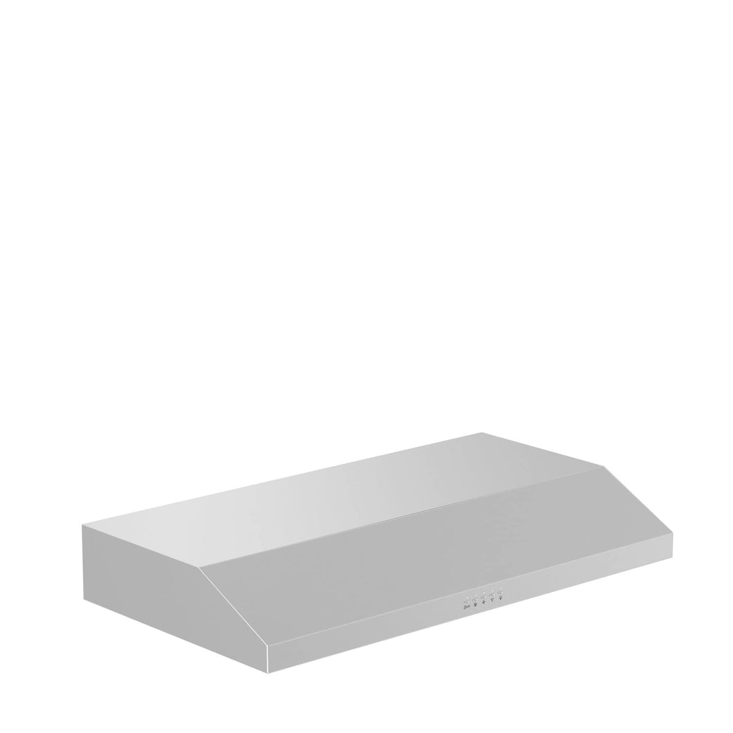 ZLINE 280 CFM Ducted Under Cabinet Range Hood in Stainless Steel - Hardwired Power