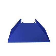 Load image into Gallery viewer, ZLINE Ducted DuraSnow® Stainless Steel Range Hood with Blue Matte Shell (8654BM)