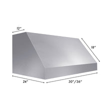 Load image into Gallery viewer, ZLINE DuraSnow® Stainless Steel Under Cabinet Range Hood