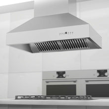 Load image into Gallery viewer, ZLINE Ducted Island Mount Range Hood in Stainless Steel