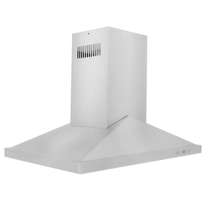 ZLINE Island Mount Range Hood In Stainless Steel