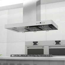 Load image into Gallery viewer, ZLINE Convertible Vent Island Mount Range Hood in Stainless Steel