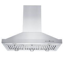 Load image into Gallery viewer, ZLINE Convertible Vent Island Mount Range Hood in Stainless Steel