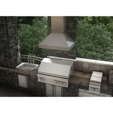 Load image into Gallery viewer, ZLINE Outdoor Wall Mount Range Hood in Stainless Steel