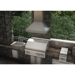 ZLINE Outdoor Wall Mount Range Hood in Stainless Steel