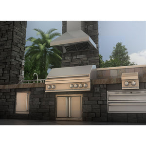 ZLINE Outdoor Wall Mount Range Hood in Stainless Steel