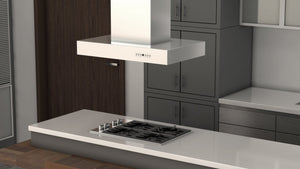 ZLINE Professional Island Mount Range Hood in Stainless Steel