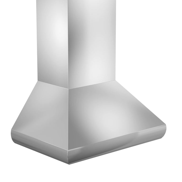 ZLINE Professional Convertible Vent Wall Mount Range Hood in Stainless Steel