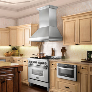 ZLINE Professional Ducted Wall Mount Range Hood in Stainless Steel