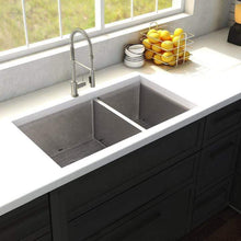 Load image into Gallery viewer, ZLINE 36&quot; Chamonix Undermount Double Bowl Sink