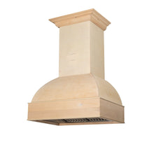 Load image into Gallery viewer, ZLINE Unfinished Wooden Wall Mount Range Hood - Includes Motor