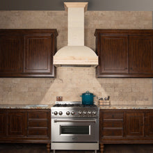 Load image into Gallery viewer, ZLINE Unfinished Wooden Wall Mount Range Hood - Includes Remote Blower