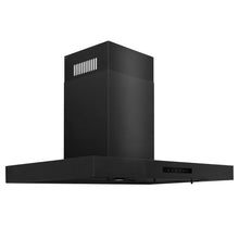 Load image into Gallery viewer, ZLINE Convertible Vent Wall Mount Range Hood in Black Stainless Steel