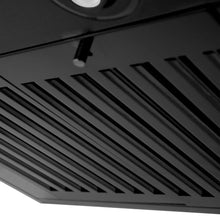 Load image into Gallery viewer, ZLINE Convertible Vent Wall Mount Range Hood in Black Stainless Steel