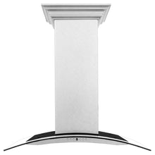 Load image into Gallery viewer, ZLINE Wall Mount Range Hood in DuraSnow® Stainless Steel &amp; Glass