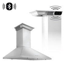 Load image into Gallery viewer, ZLINE Wall Mount Range Hood In Stainless Steel With Built-In CrownSound® Bluetooth Speakers