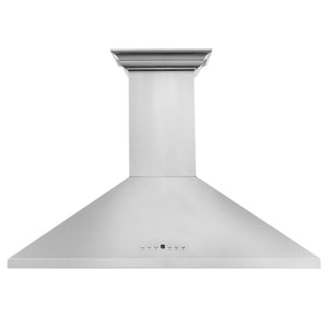 ZLINE Wall Mount Range Hood In Stainless Steel With Built-In CrownSound® Bluetooth Speakers