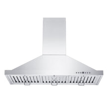 Load image into Gallery viewer, ZLINE Convertible Vent Wall Mount Range Hood in Stainless Steel with Crown Molding