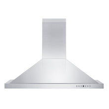 Load image into Gallery viewer, ZLINE Convertible Vent Wall Mount Range Hood in Stainless Steel with Crown Molding