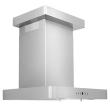 Load image into Gallery viewer, ZLINE Convertible Vent Wall Mount Range Hood in Stainless Steel with Crown Molding