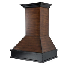 Load image into Gallery viewer, ZLINE Wooden Wall Mount Range Hood in Antigua and Hamilton - Includes Remote Motor