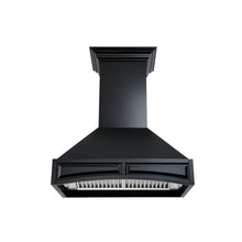 Load image into Gallery viewer, ZLINE Wooden Wall Mount Range Hood in Black - Includes Motor