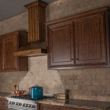 Load image into Gallery viewer, ZLINE Wooden Wall Mount Range Hood In Rustic Light Finish - Includes Motor