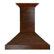 Load image into Gallery viewer, ZLINE Ducted Wooden Wall Mount Range Hood in Walnut with Remote Motor